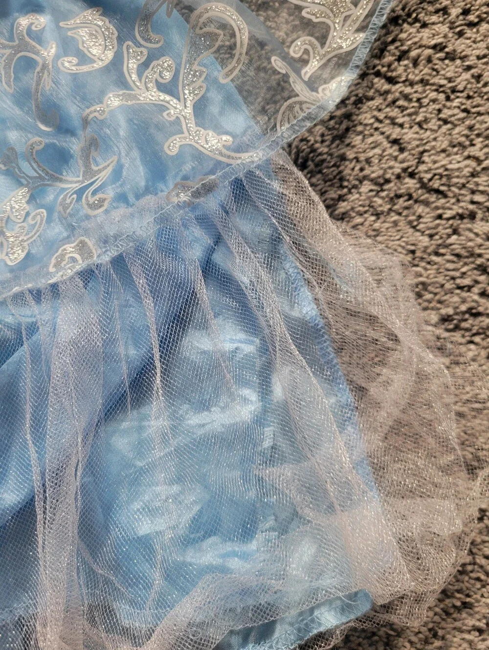 Pink & Blue Princess Tulle Dress Costume Size 3+ Halloween